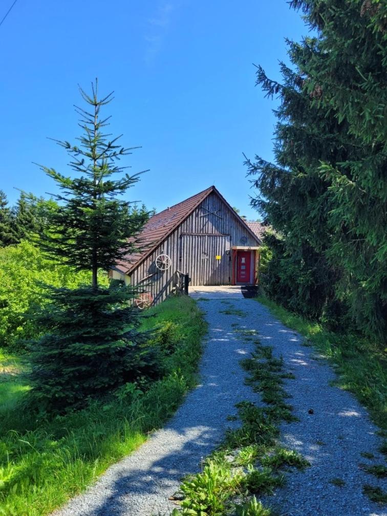 Rennsteigscheune Steinbach am Wald Luaran gambar